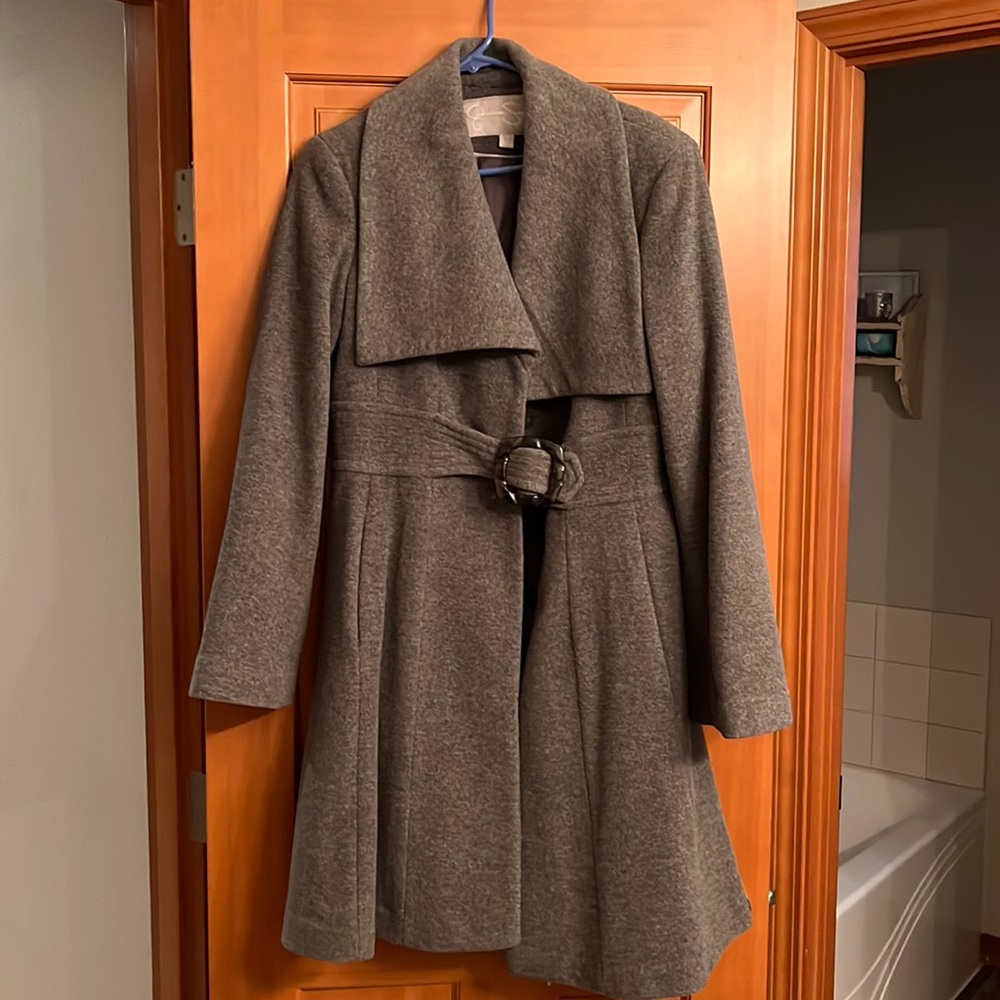 Grey Pea Coat